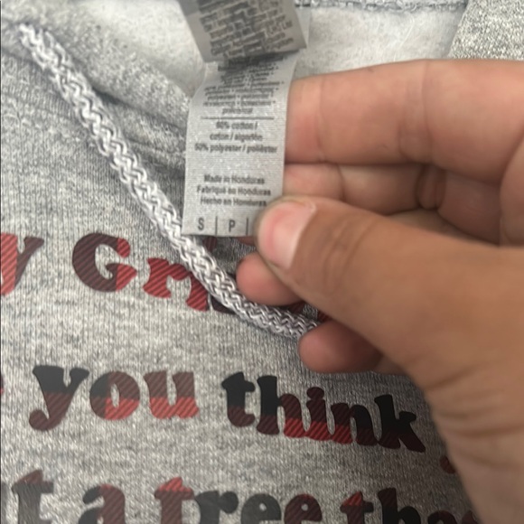 Gray Hoodie Christmas vacation - Picture 3 of 3